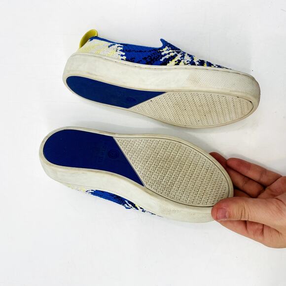 Rothy's Blue Burst Kids Sneakers - Picture 5 of 6